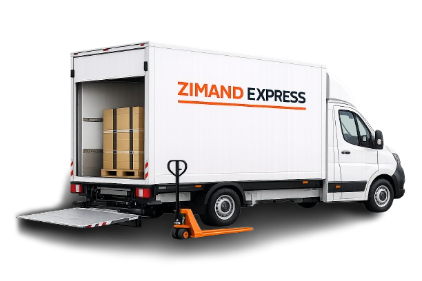 Transporter mit Hebebühne – Zimand Express